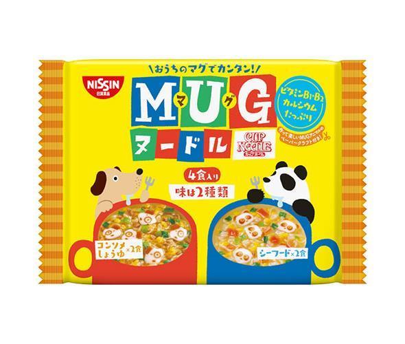 Nissin Foods Nissin Mug Noodles 4 portions (94g) x 12 pièces 