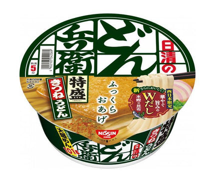 Nissin Foods Nissin Donbei Extra Large Kitsune Udon [West] 130g x 12 pieces 