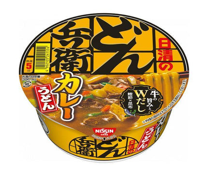 Nissin Foods Nissin Donbei Curry Udon 86g x 12 pièces