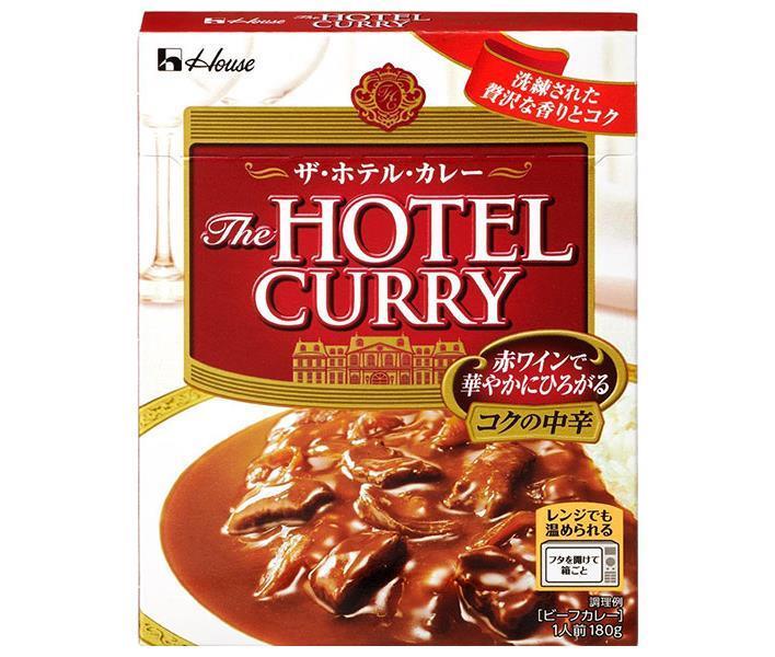 [11/25~ 10% off all products!!] House Foods The Hotel Curry Rich Medium Spicy 180g x 30 pieces