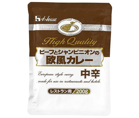 House Foods Boeuf et Champignon Curry Européen Moyen Épicé 200g x 30 sachets 