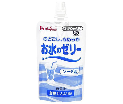 ハウス食品 お水のゼリー ソーダ味 120g×40本入