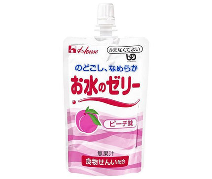 ハウス食品 お水のゼリー ピーチ味 120g×40本入