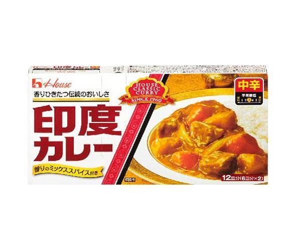 House Foods Curry Indien Moyen Épicé 230g x 10 pièces 