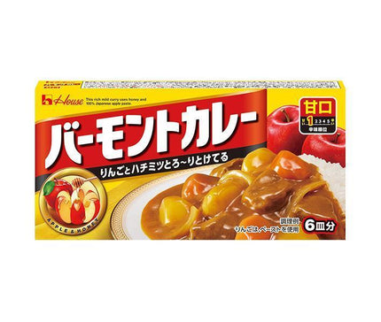 ハウス食品 バーモントカレー 甘口 115g×10個入