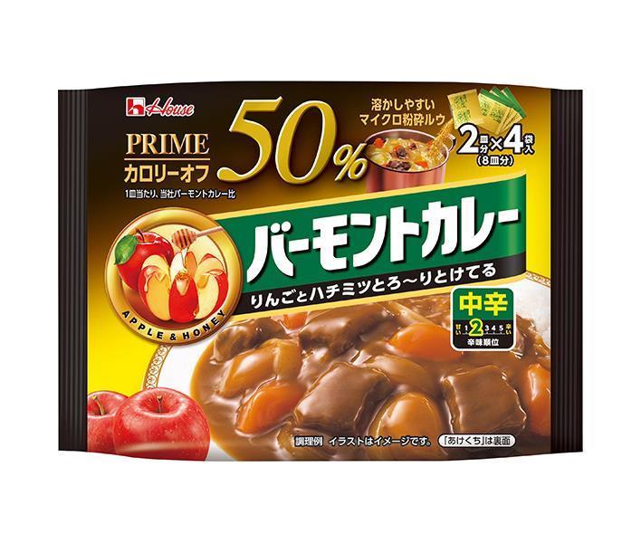 ハウス食品 プライムバーモントカレー 中辛 103g×6個入