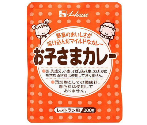 House Foods Children's Curry 200g x 30 bags 
