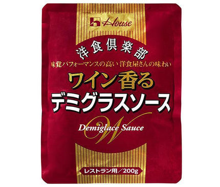 House Foods Western Food Club Wine Fragrant Demi-glace Sauce 200g x 30 pieces