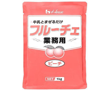 House Foods Commercial Fruche Peach 1kg x 6 bags 