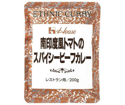 House Foods Curry de bœuf épicé aux tomates du sud de l'Inde 200 g x 30 sachets 