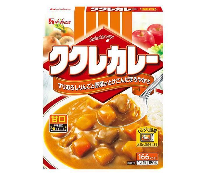 [11/25~ 10% off all products!!] House Foods Kukure Curry Mild 180g x 30 pieces