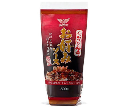 Haguruma Special Dashi Stock Tailored Okonomiyaki Sauce Kansai Style 500g x 12 Bottles 