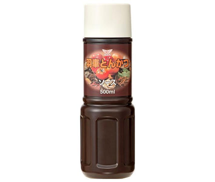 Haguruma JAS sauce tonkatsu de qualité spéciale bouteilles en plastique de 500 ml x 10 pièces 