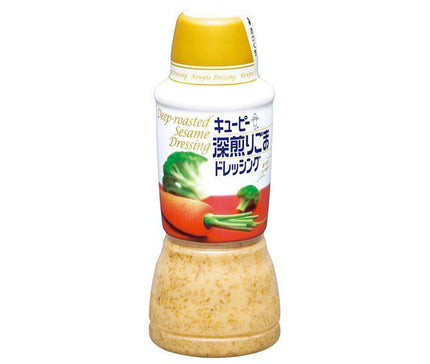 Vinaigrette au sésame torréfié foncé Kewpie bouteilles en plastique de 380 ml x 6 bouteilles 