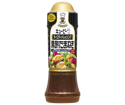 Kewpie Tasty Dressing Vinaigre Noir Oignon Bouteille plastique 210ml x 12 pièces 