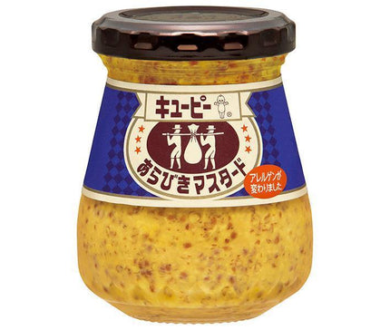 キューピー あらびきマスタード 90g瓶×12個入【日本出荷】