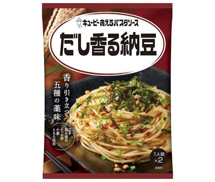 KEWPIE Pasta Sauce with Dashi-Fragrant Natto (30.3g x 2 bags) x 6 bags 