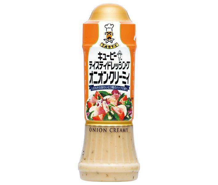 [11/25~ 10% off all products!!] KEWPIE Tasty Dressing Onion Creamy 210ml PET bottle x 12 bottles