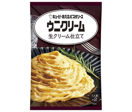 KEWPIE Pasta Sauce Sea Urchin Cream Made with Fresh Cream (70g x 2 bags) x 6 bags 