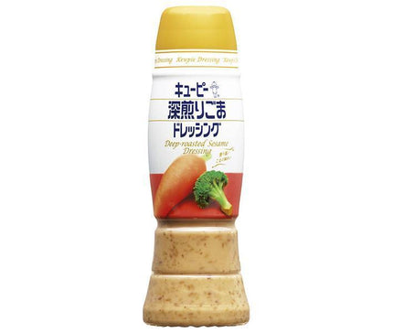 Vinaigrette au sésame torréfié foncé Kewpie bouteilles en plastique de 260 ml x 12 bouteilles 