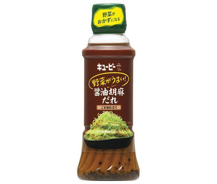 KEWPIE Delicious Vegetables! Soy Sauce Sesame Sauce with Sesame Oil 300ml PET Bottle x 12 