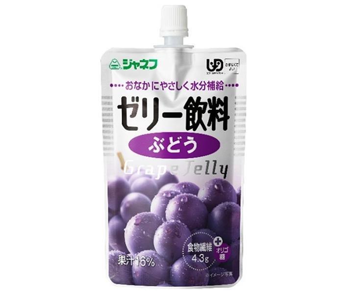 キューピー ジャネフ ゼリー飲料 ぶどう 100gパウチ×8本入