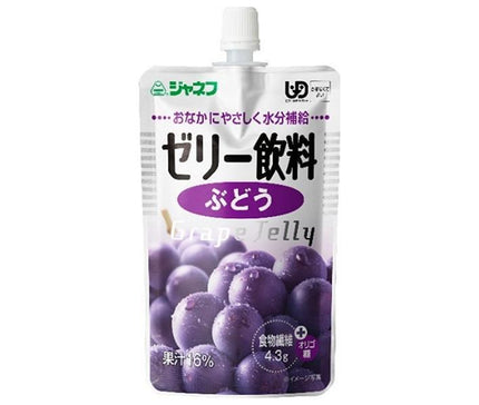 KEWPIE JANEF Jelly Drink Grape 100g Pouch x 8 