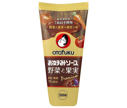 Otafuku Okonomiyaki Sauce Vegetables and Fruits 200g x 12 bottles 