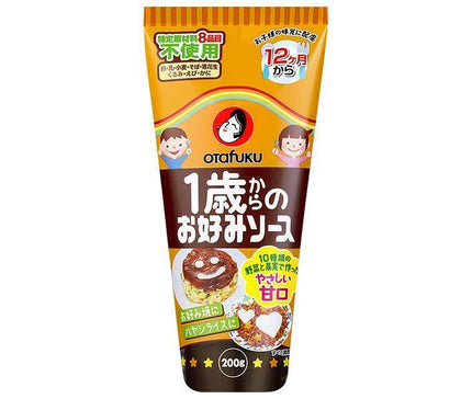 オタフク 1歳からのお好みソース 200g×12本入【日本出荷】