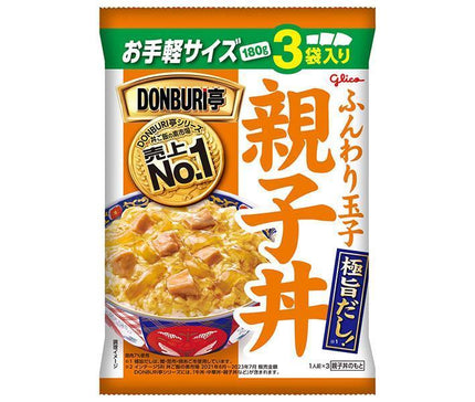 江崎グリコ DONBURI亭 3食パック 親子丼 (180g×3袋)×10袋入