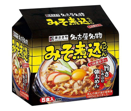 寿がきや みそ煮込うどん 5食パック 460g(92g×5食)×6袋入