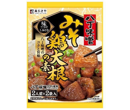 寿がきや 八丁味噌 みそ鶏大根の素 167g×10袋入