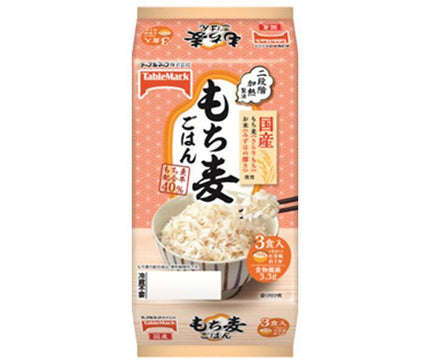 [11/25~ 10% OFF all products!!] Table Mark Domestic Mochi Barley Rice 3 meals (150g x 3) x 8 pieces