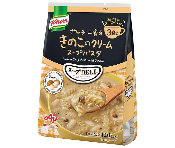 Ajinomoto Knorr Soup DELI Porcini Soupe à la crème de champignons parfumée Pâtes 3 portions 90,3 g x 10 pièces 