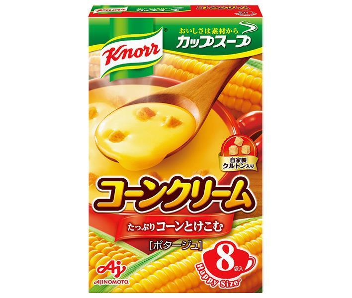 Ajinomoto Knorr Cup Soup Crème de Maïs (18,6 g x 8 sachets) x 6 boîtes 