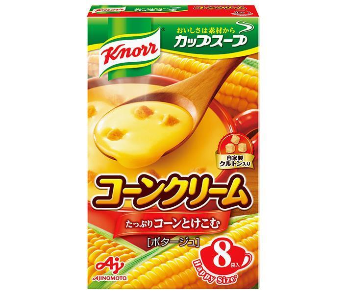 味の素 クノール カップスープ コーンクリーム (18.6g×8袋)×6箱入【日本出荷】