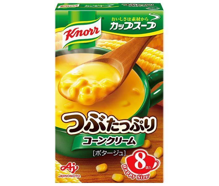 味の素 クノール カップスープ つぶたっぷりコーンクリーム (16.1g×8袋)×6箱入【日本出荷】