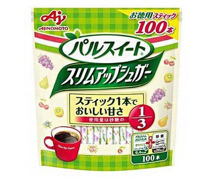 味の素 パルスイート スリムアップシュガー スティック 160g(1.6g×100本)×10袋入