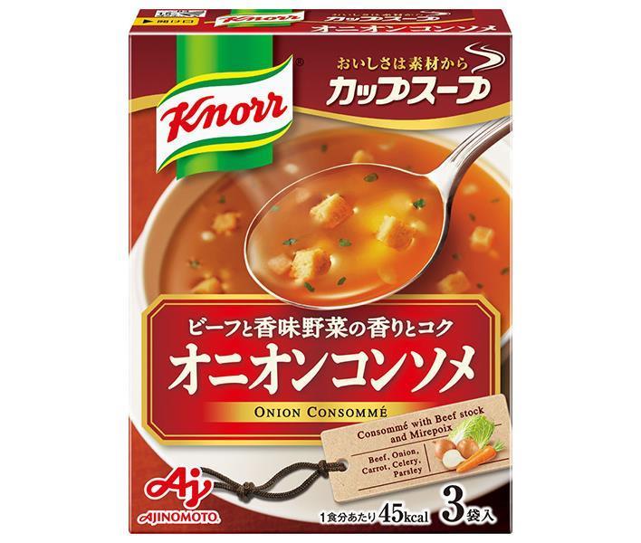 Ajinomoto Knorr Cup Soup Oignon Consomme (11,3 g x 3 sachets) x 10 boîtes 