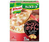 Ajinomoto Knorr Cup Soup Potage avec beaucoup de bacon et de pommes de terre (16,4 g x 3 sachets) x 10 boîtes 