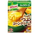 Ajinomoto Knorr Cup Soup Tubu-plenty Crème de maïs (16,1 g x 3 sachets) x 10 boîtes 