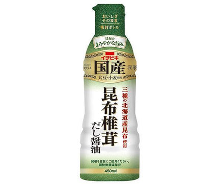 イチビキ 昆布椎茸だし醤油 450ml×8本入