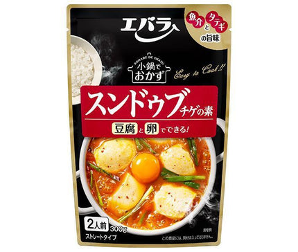 Ebara Foods Small Pot Side Dish Soondubu Jjigae Base 300g x 12 Bags 