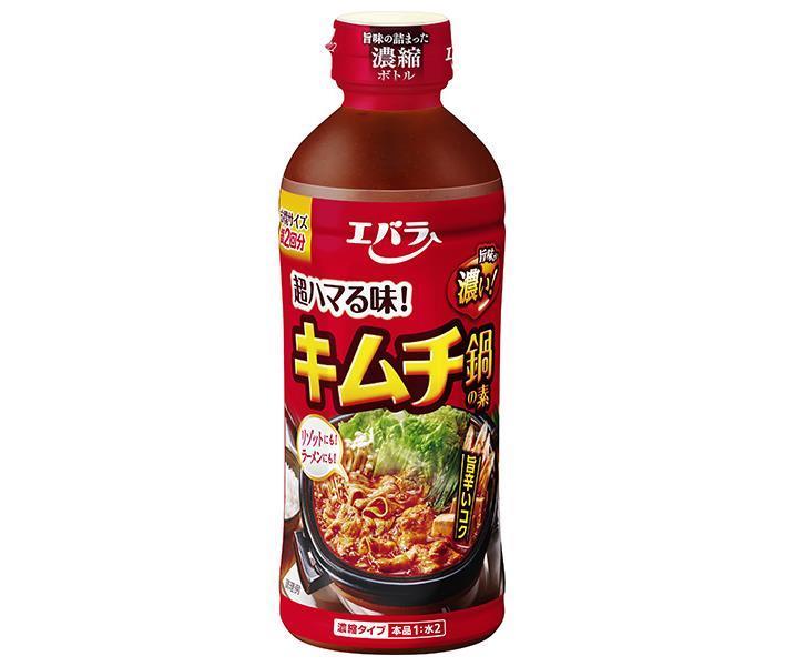 エバラ食品 キムチ鍋の素 500ml×12本入【日本出荷】