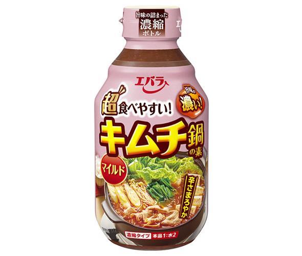 エバラ食品 キムチ鍋の素 マイルド 300ml×12本入【日本出荷】