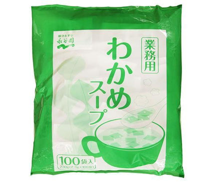 Nagatanien Commercial Wakame Soup 230g (2.3g x 100 bags) x 1 bag 