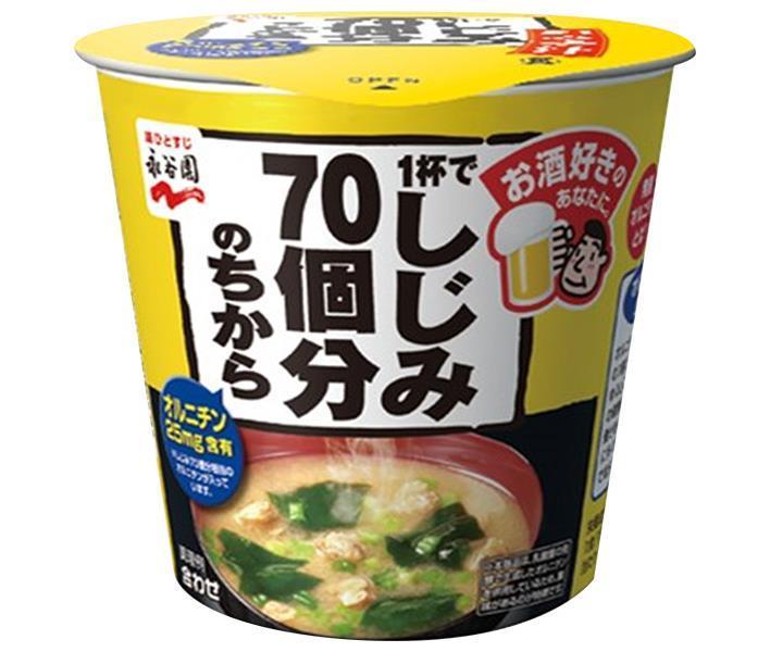 Nagatanien Une tasse a la puissance de 70 palourdes Tasse de soupe miso 19,6 g x 6 pièces 