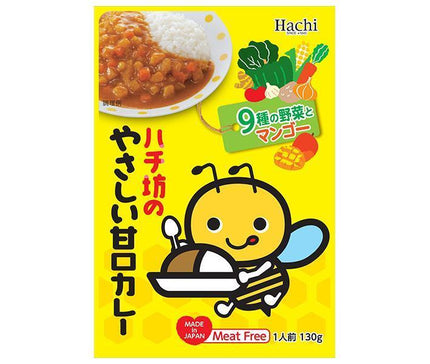 [11/25~ 10% off all products!!] Hachi Foods Hachibou's mild curry 130g x 24 pieces