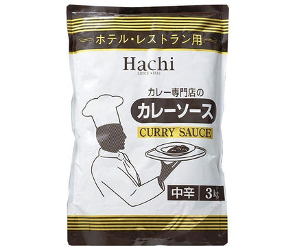 [11/25~ 10% off all products!!] Hachi Foods Hotel Restaurant Curry Sauce, Medium Spicy, 3kg x 4 bags