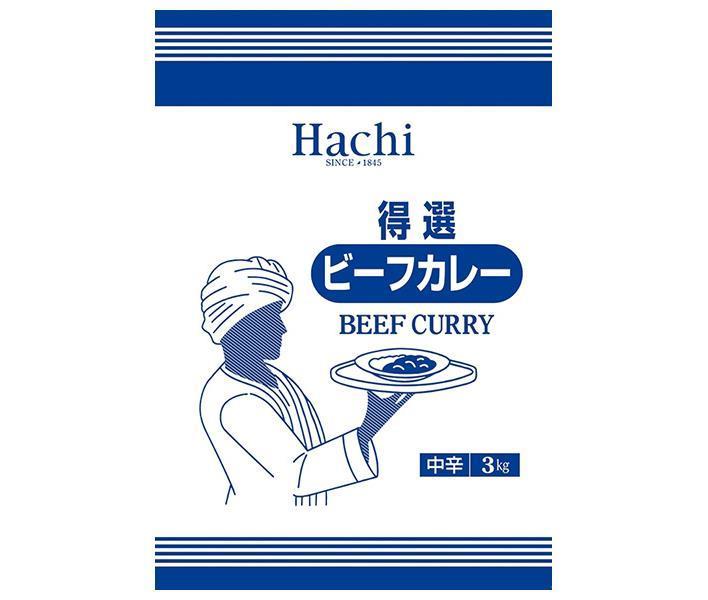 [11/25~ 10% off all products!!] Hachi Foods Special Beef Curry, Medium Spicy, 3kg x 4 bags